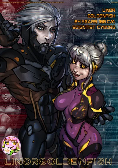 (Linor Goldenfish) She needs your love (and spares⚙️) (OC) (Metal Gear Solid) - Hentai Gallery
