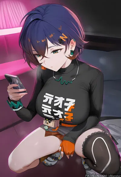 (Patreon) (cMonster) Белль и BBC - Хентай галерея