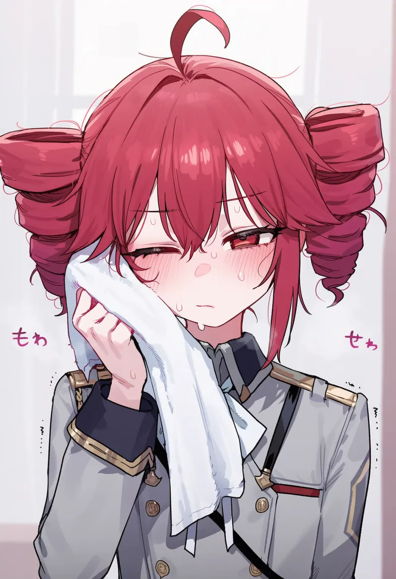 (Pixiv) Thx (120662529) - Kasane Teto Hypnosis - Hentai Gallery - Image 1