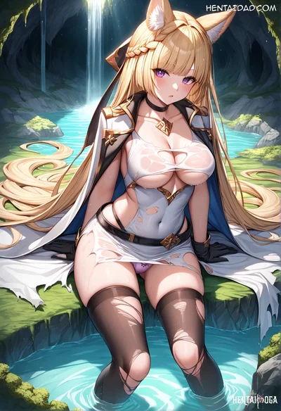 Yuisis /torn clothes Hentai by AiArt - Uncensored - Hentai Gallery