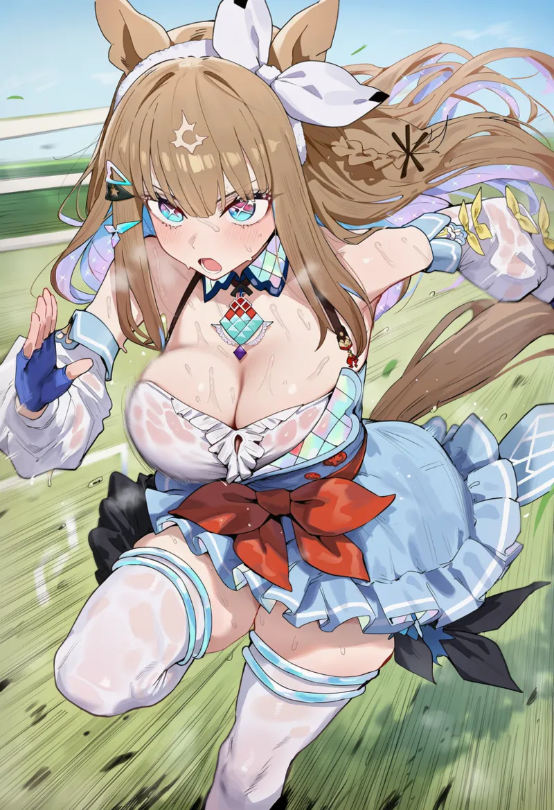 (盛りてん) アーモンドアイとおねシ〇タ2 - Hentai Gallery - Image 1