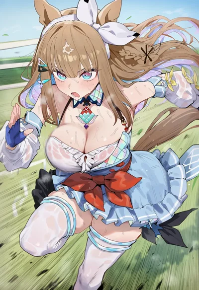 (盛りてん) アーモンドアイとおねシ〇タ2 - Hentai Gallery