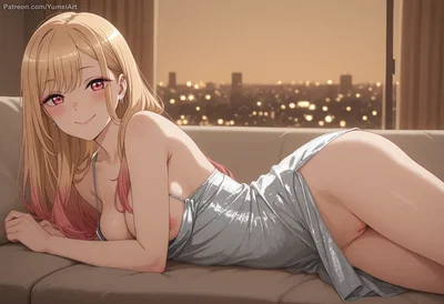 (YumeiArt) - Marin Kitagawa - Club Dress - Preview - Hentai Gallery