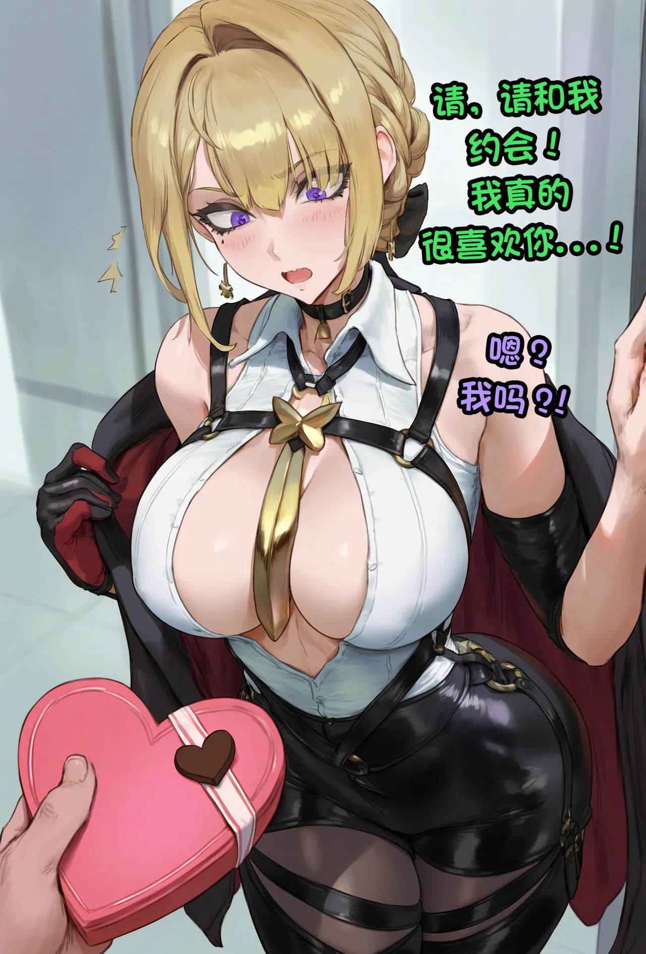 (Potions) Evelyn Chevalier from ZZZ takes you in as a pet - Hentai Gallery - Image 1