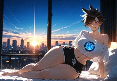 (Miyu) Tracer: Don’t Dash Off - Hentai Gallery