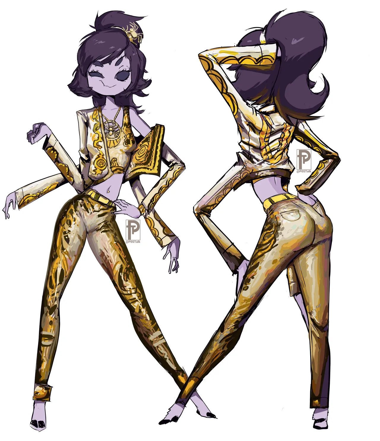 (P0sTalk) Muffet (Undertale) - Hentai Gallery - Image 1