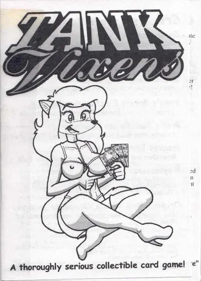 Карточная игра «Tank Vixens» - Хентай галерея