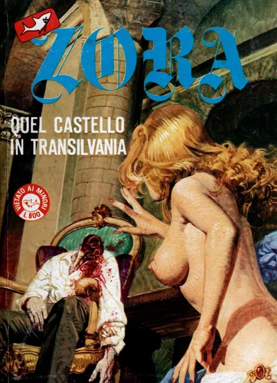 Zora 262, Nueva Serie, n.º 42: Ese castillo en Transilvania (en italiano) - Galería Hentai