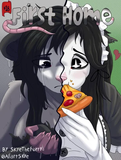 первый дом (skyethefurry) - Хентай галерея