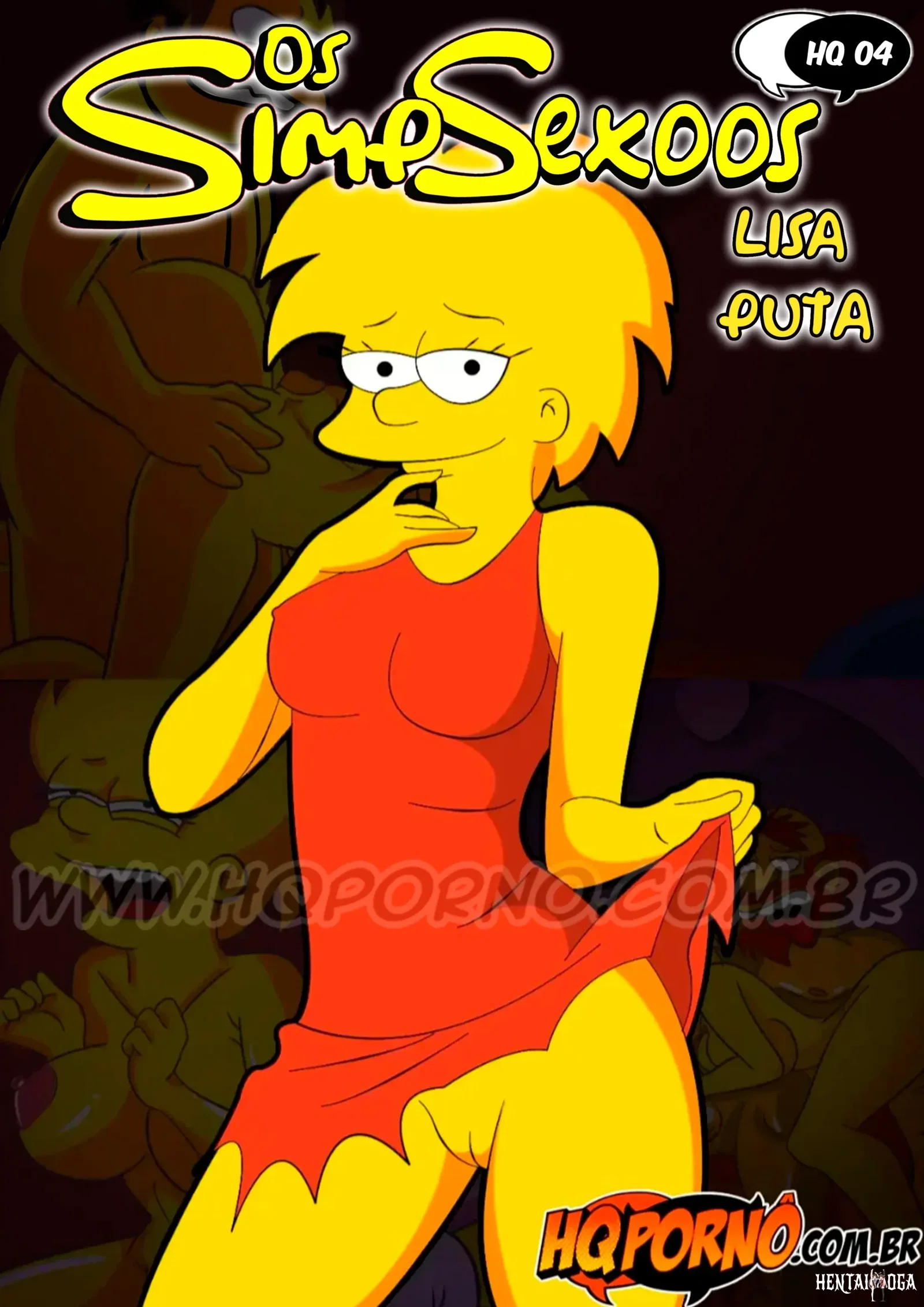 Lisa a Puta, Os SimpSEXOOS - Cartoon Porno Comics Porno Doujinshi Hentai Brasil HQ Adulto... - Galeria Hentai - Image 1