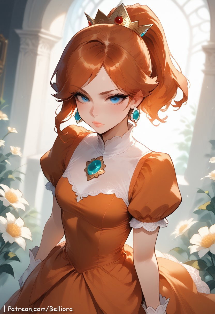 (Belliora) princess daisy (super mario bros.) Exclusive set - Hentai Gallery - Image 1