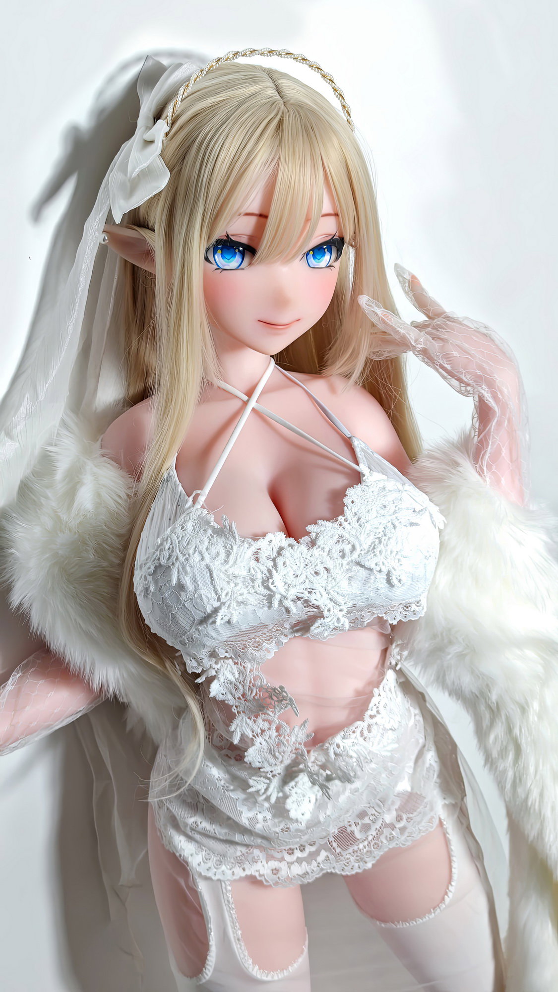 Elsa Babe-148CM-L Pink AHR009 Aihara Mirai-Under the Pure White 2026.04.21 爱莎贝儿-148CM-L 粉肤 AHR009 爱原未来Aihara Mirai-纯白之下 2026.04.21 - Hentai Gallery - Image 1