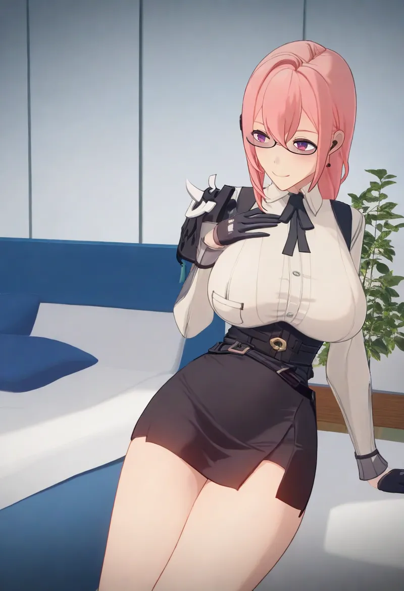 ArolAi Tsukishiro Yanagi (Zenless Zone Zero) (BBC) - Hentai Gallery - Image 1