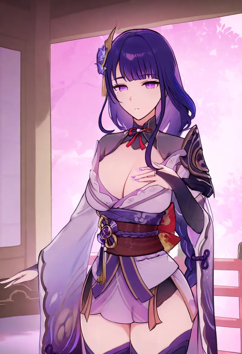 ArolAi Raiden Shogun (Genshin Impact) (BBC) - Hentai Gallery - Image 1