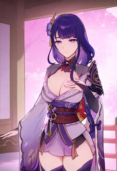 ArolAi Raiden Shogun (Genshin Impact) (BBC) - Hentai Gallery