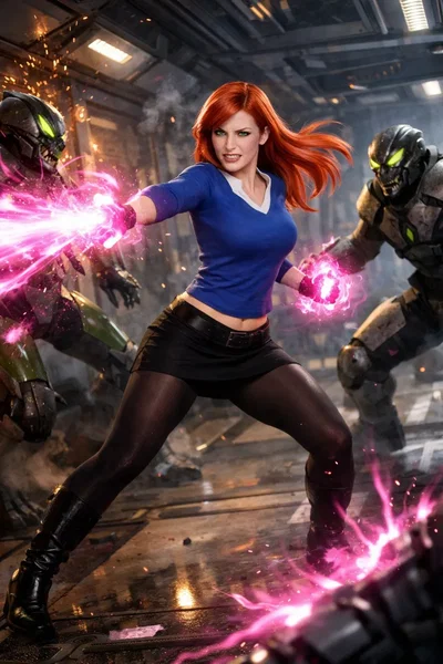 Magical alien fighter - Hentai Gallery