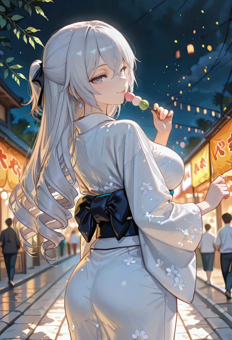 (Koa-san) Bronya Kimono NTR - Hentai Gallery - Image 1
