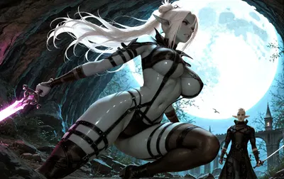 Lineage 2: Тёмный эльф - Хентай галерея