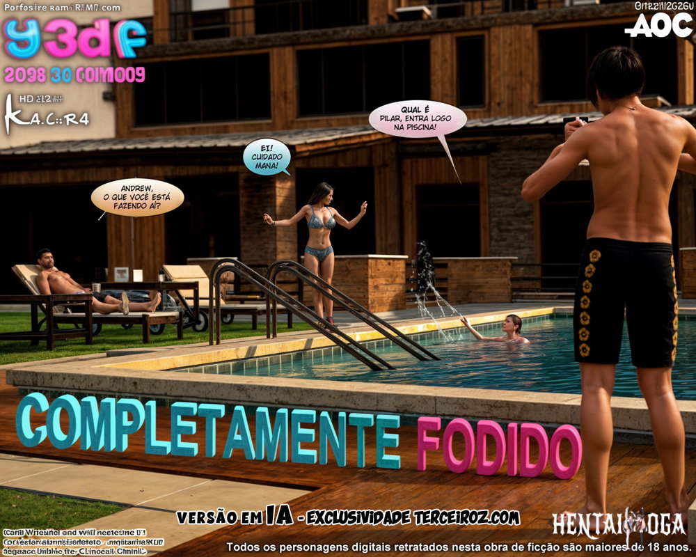 The Fucking Dead – VERSÃO IA - Cartoon Porno Comics Porno Doujinshi Hentai Brasil HQ Adulto... - Galeria Hentai - Image 1