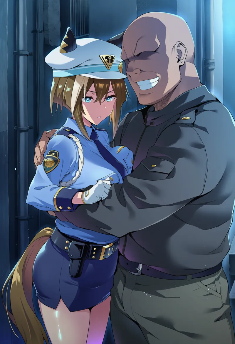 (Kokou) Schwalgran, estilo policial, anel - Galeria Hentai - Image 1