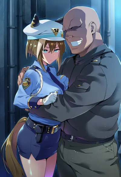 (Kokou) Schwalbengran, estilo policía, rueda - Galería Hentai