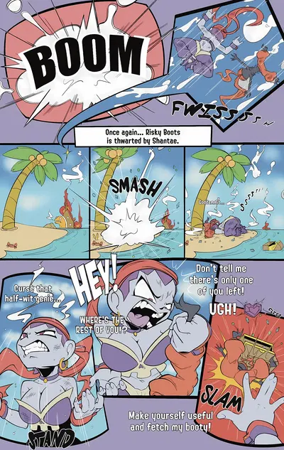 (NewDAWN130) Risky Boots and her Cursed Booty (Shantae) (Ongoing) - Hentai Gallery