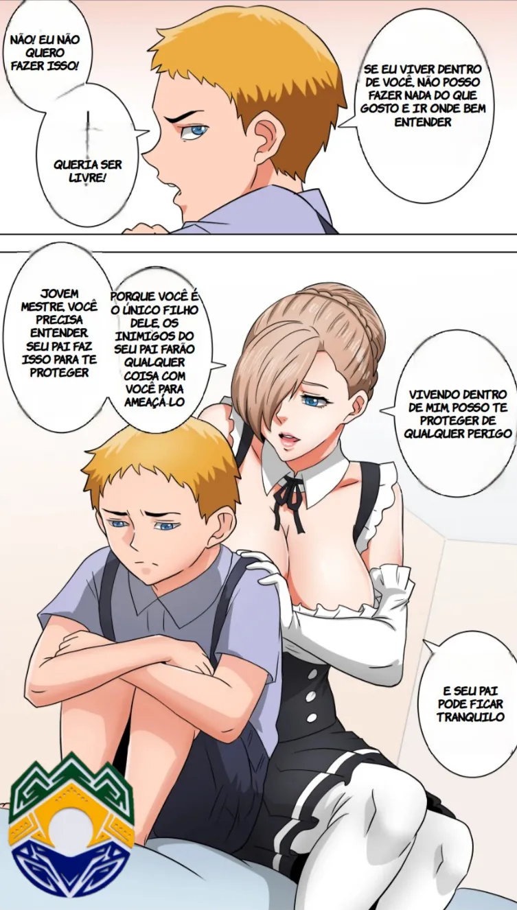 【bocahcaboel】Minha Empregada Vivian (Português do Brasil) (TR-173) - Galeria Hentai - Image 1