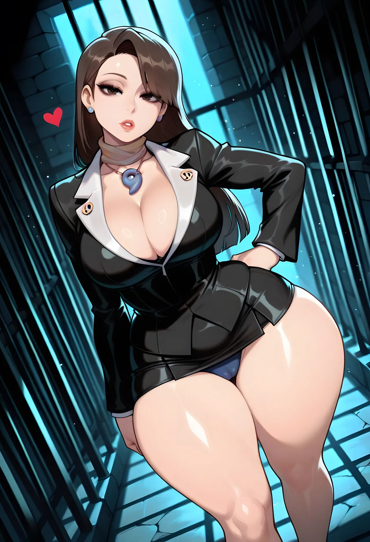 DreamcoreArt - Set 1419 - Mia Fey BBC (Patreon) - Hentai Gallery - Image 1