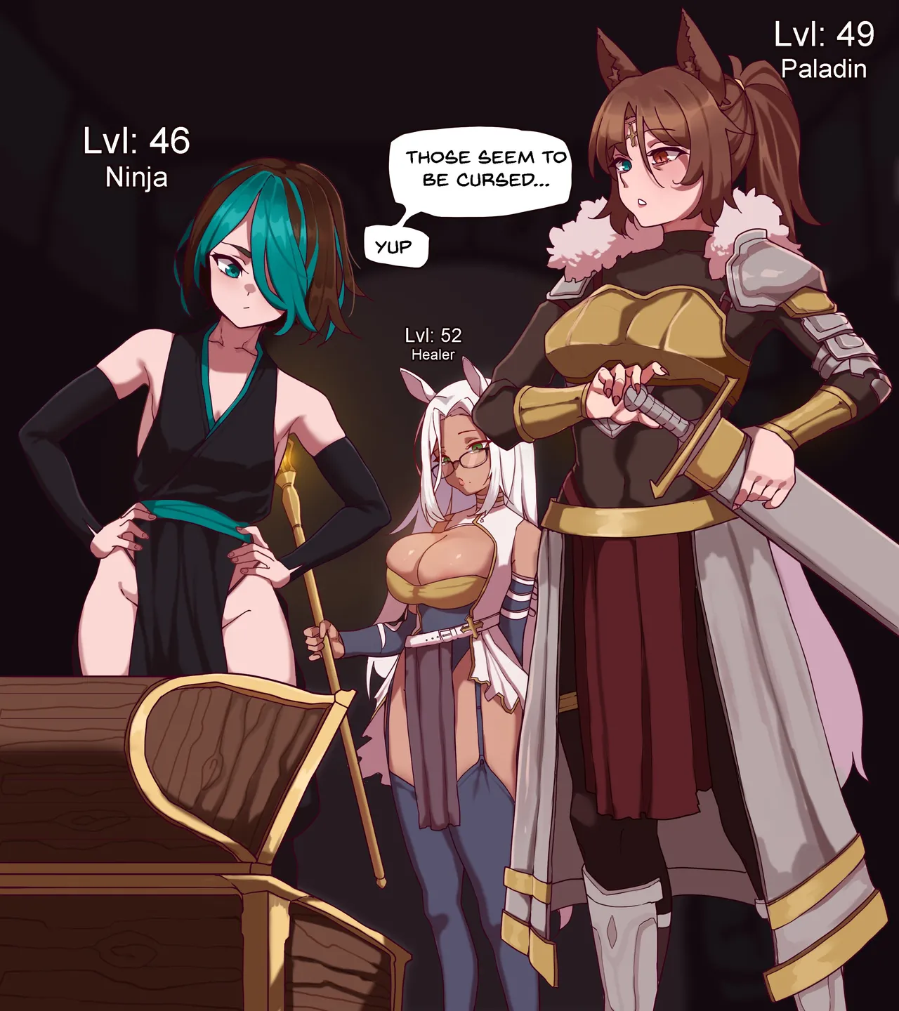 (various) Lady Qathrin - Qaught In 4k - Hentai Gallery - Image 1