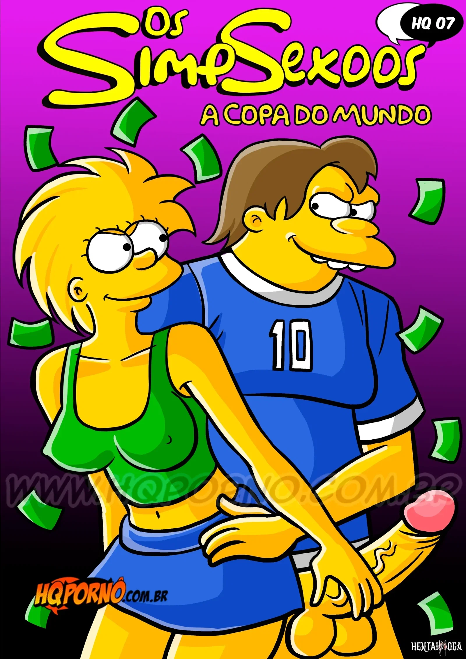 A Copa do Mundo, Os SimpSEXOOS - Cartoon Porno Comics Porno Doujinshi Hentai Brasil HQ Adulto... - Galeria Hentai - Image 1