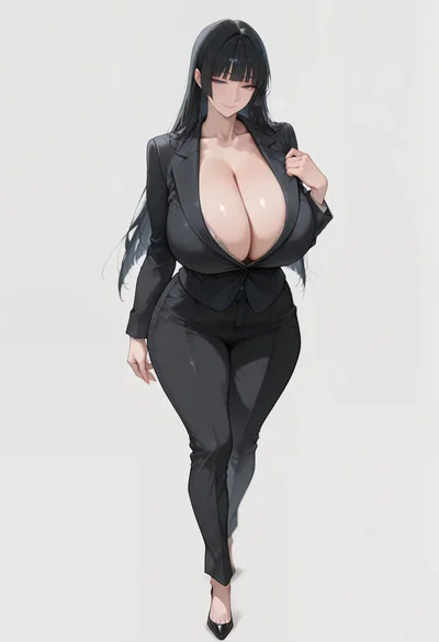 (BigMelons) 影山魅月 (スーツパンツ) - Hentai Gallery