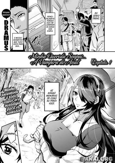 (Dramus) Haikei, Anal Vampire Senpai. Zenpen - Dear anal vampire. (pt-BR) - Hentai Gallery