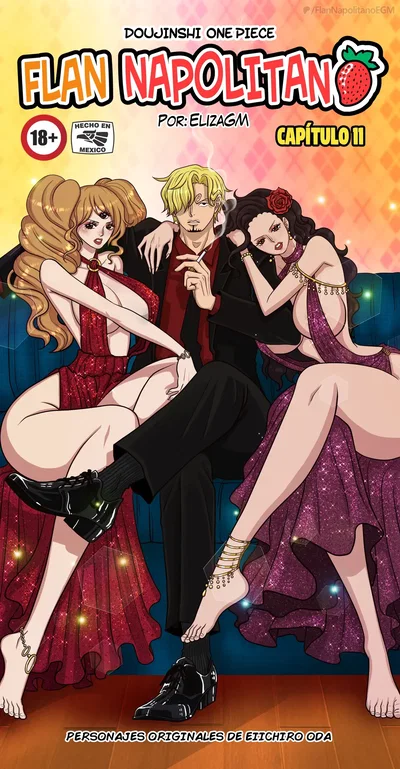 (ElizaGM) Flan Napolitano - Capítulo 11 - Las llamas del amor (One Piece) - Galería Hentai