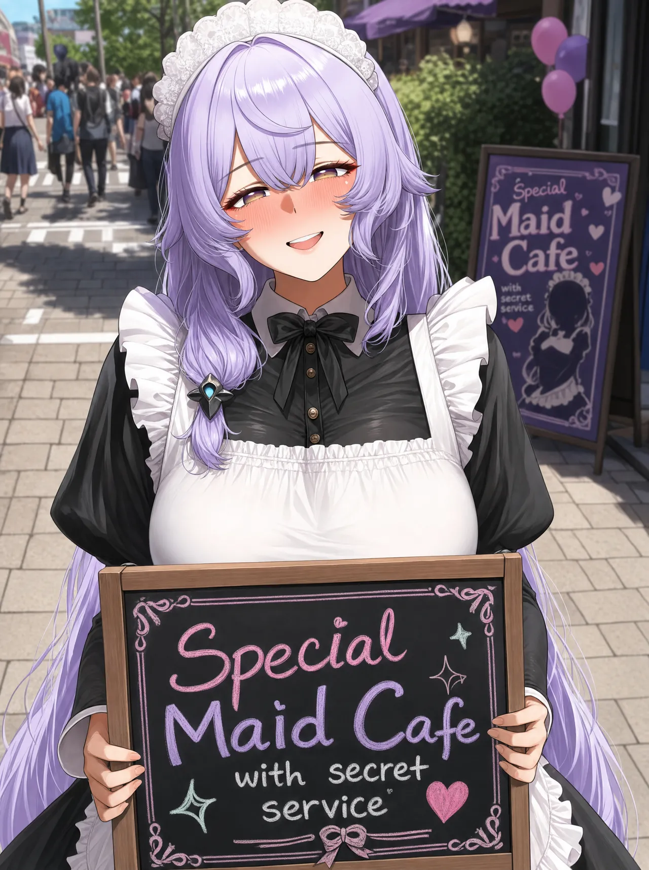 (Mikayori) Black Swan, Kafe Pelayan Menawarkan Layanan yang Pedas~ - Galeri Hentai - Image 1