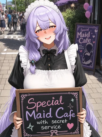 (Mikayori) Black Swan, Maid Cafe Offers a Spicy Service~ - Hentai Gallery