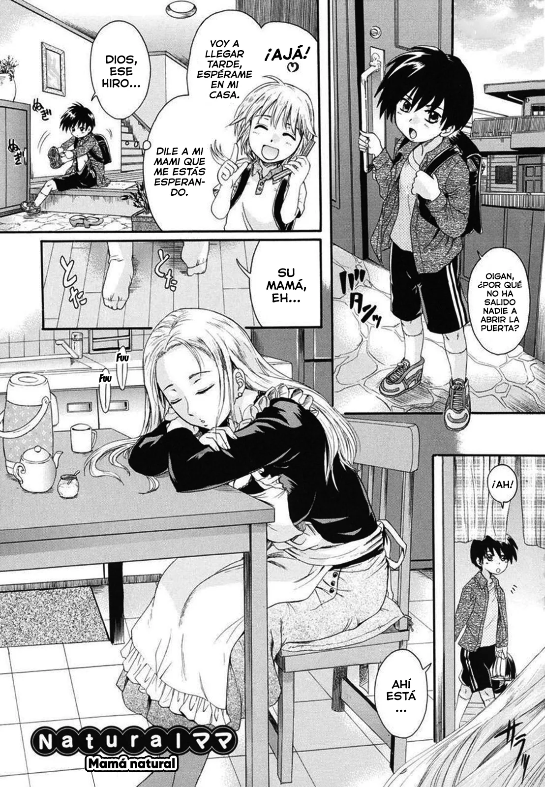 （中山哲学）ナチュラル・ママ | ママ・ナチュラル（アナタノモノ）（スペイン語）（Carkさん）（無修正版） - エロアニメギャラリー - Image 1