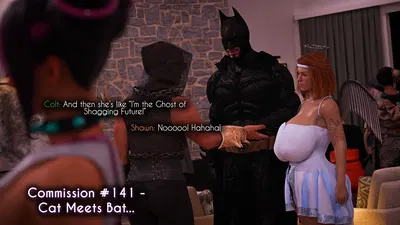 Cat Meets Bat - Hentai Gallery