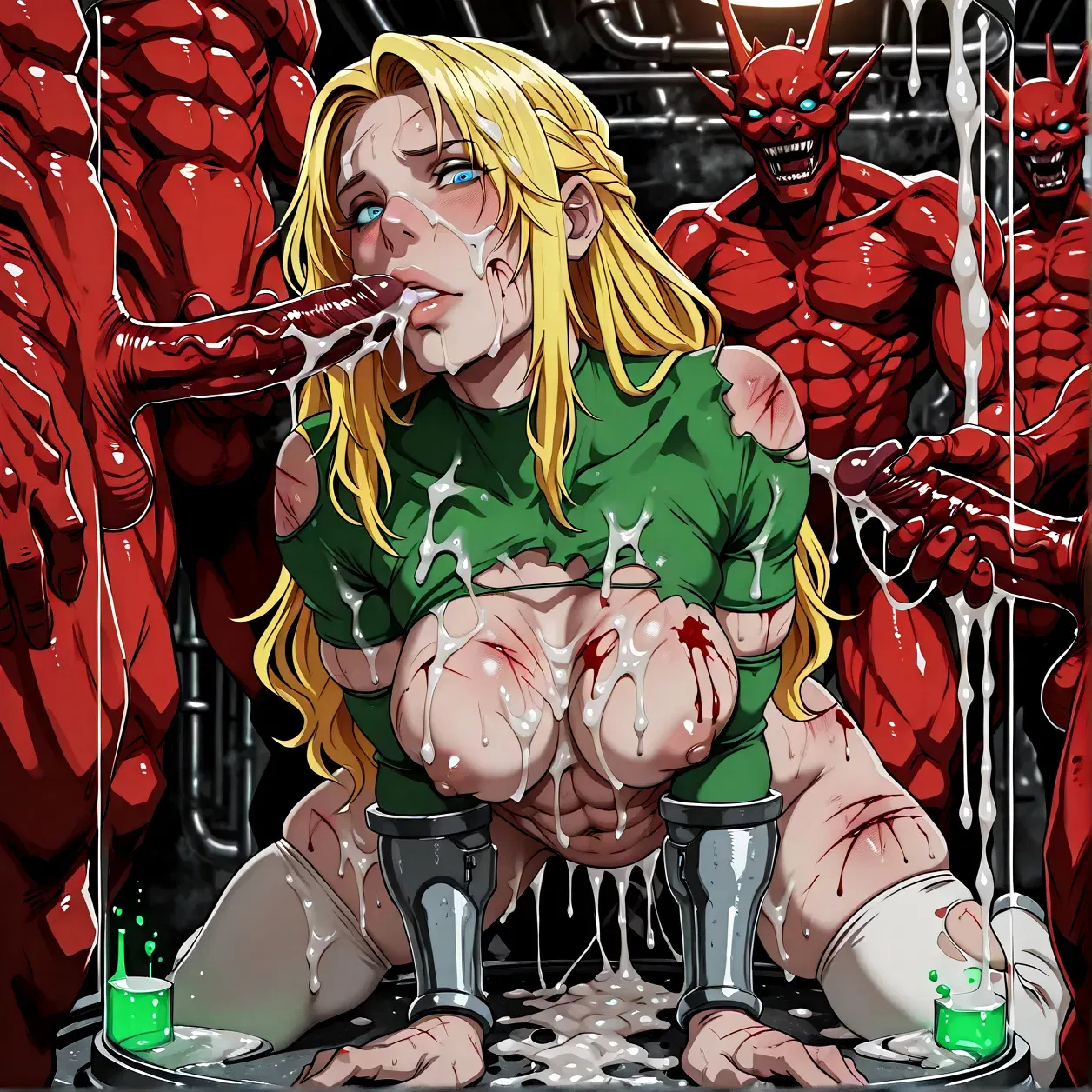 Simulador de entrenamiento de heroínas duras: Celes Chere - Galería Hentai - Image 1