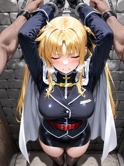 (らくだだん)Fate Testarossa Harlaown Aphrodisiac Electric Massager Sex 174P (Mahou Shoujo Lyrical Nanoha) - Hentai Gallery