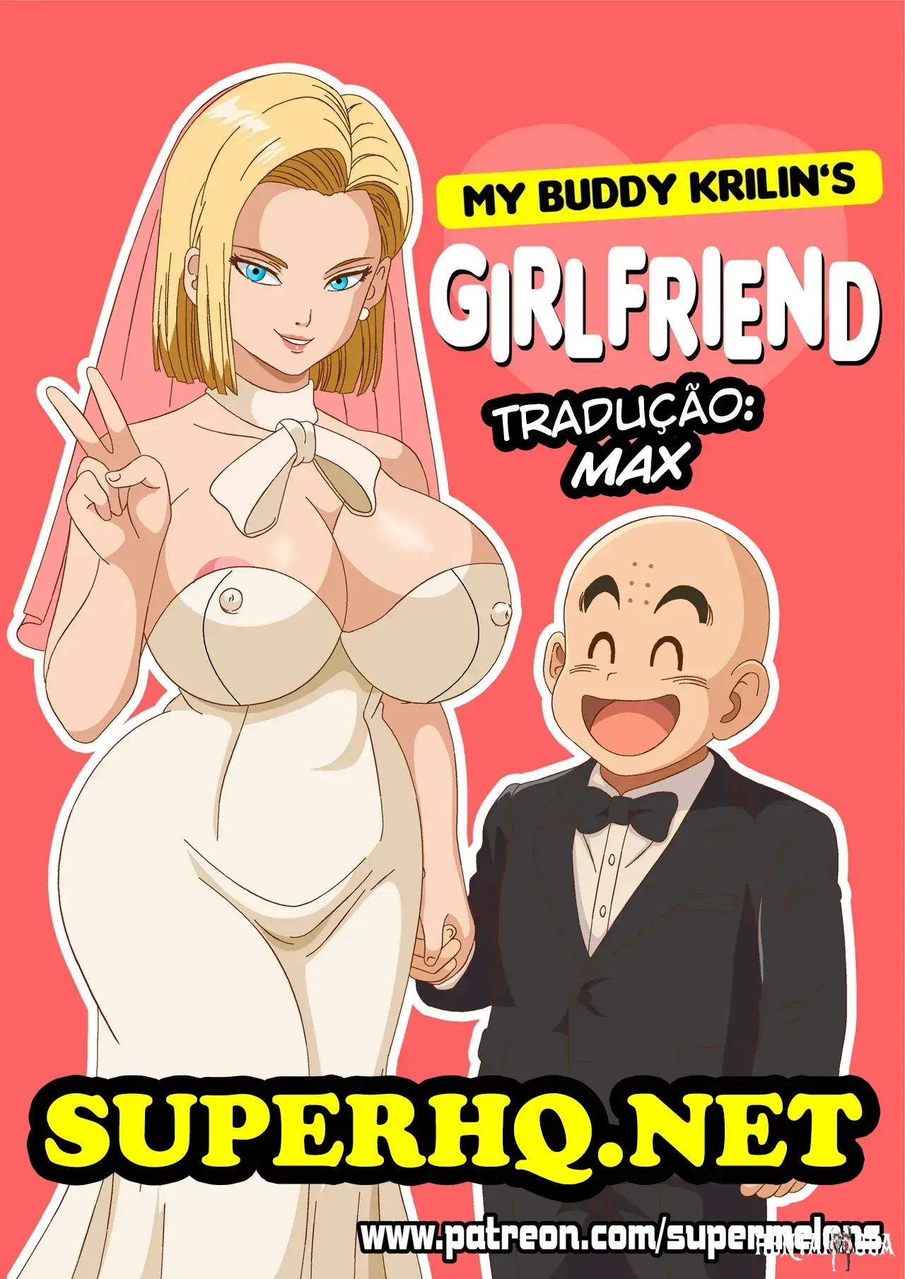 My buddy Krilins Girlfriend (Dragon Ball Z) - Cartoon Porno Comics Porno Doujinshi Hentai Brasil HQ Adulto... - Galeria Hentai - Image 1
