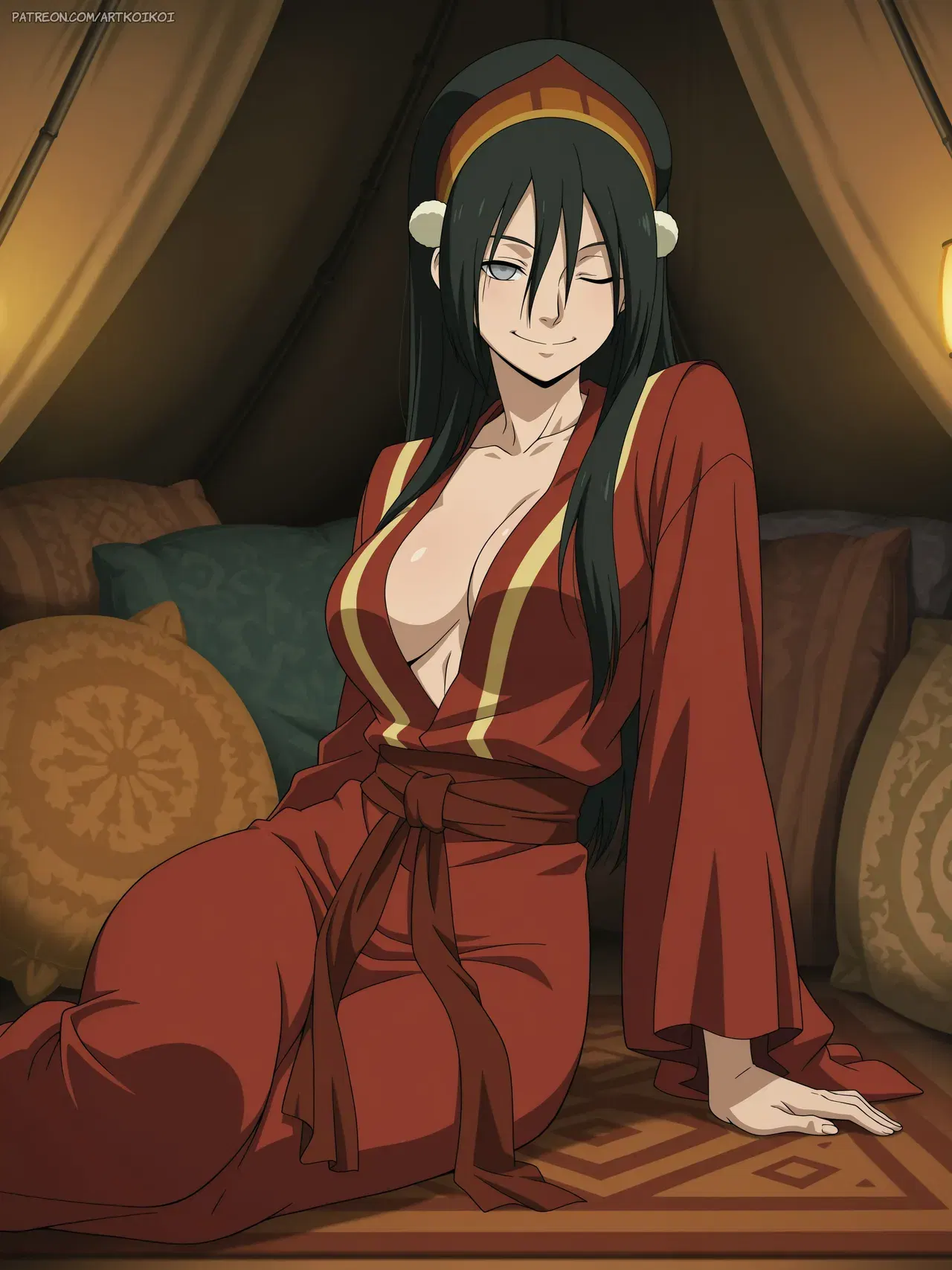 (Request) Toph | Avatar: The Last Airbender (FULL)(Set 02)(artkoikoi) - Hentai Gallery - Image 1