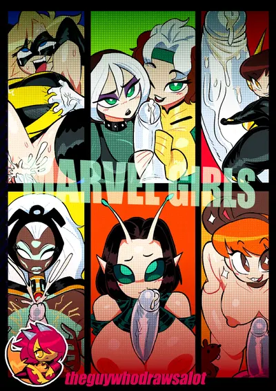 (Theguywhodrawsalot) I sure love me some Marvel girls - Hentai Gallery