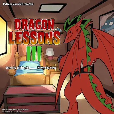 (Blitzdrachin) Dragon Lessons III (Sketch) - Hentai Gallery