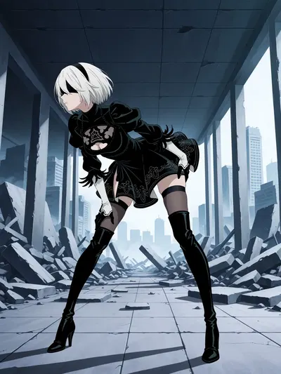 (Kurohime) 2B - Hentai Gallery