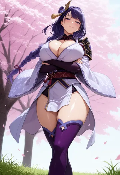 Kikia1_Ai Patreon March Raiden tentacles I Genshin impact - Hentai Gallery