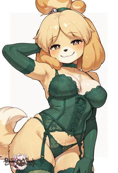 (SemenSheep) Isabelle (cervina7 style) - Hentai Gallery