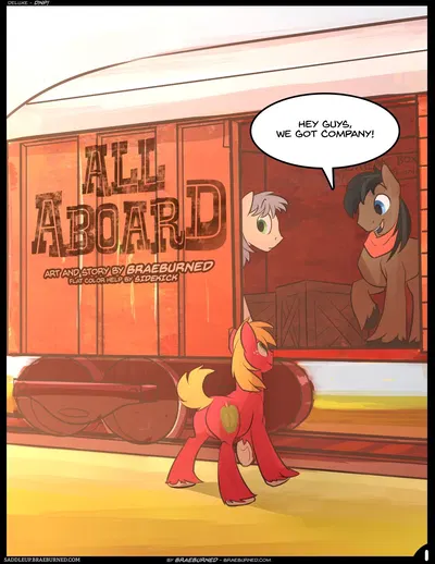 ¡Todos a bordo! - Galería Hentai