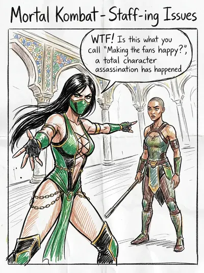 Mortal Kombat - Staff-ing Issues - Hentai Gallery