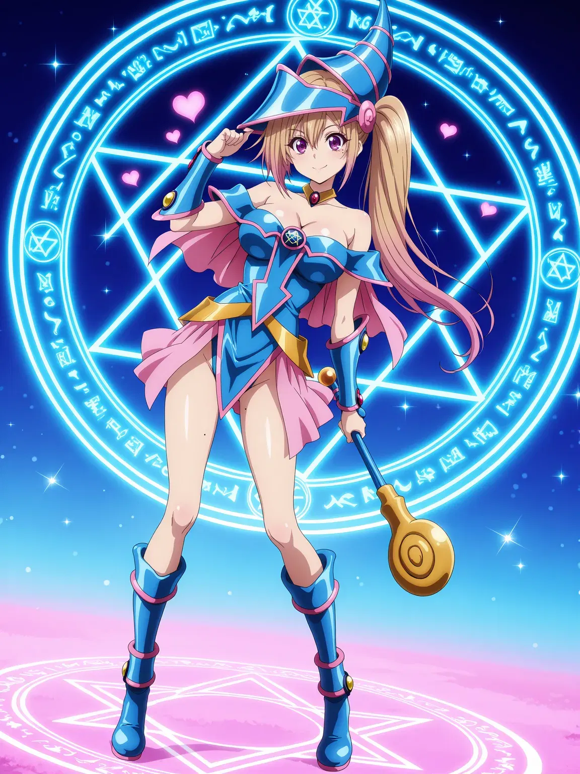(Kurohime) 川神舞（ブラックマジシャンガール）