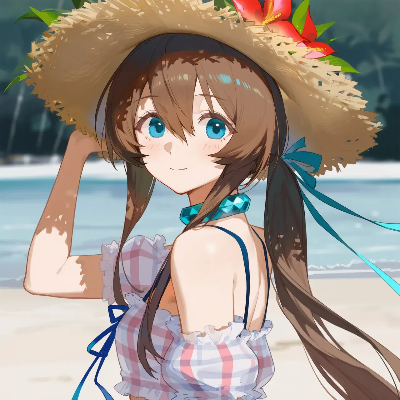Howsir - 阿米婭 アーミヤ Amiya (Arknights) (beach)